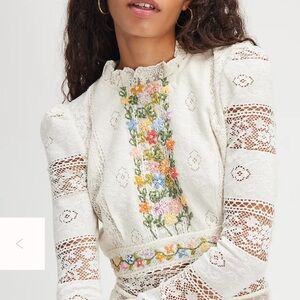 Free People Garden Grace Top